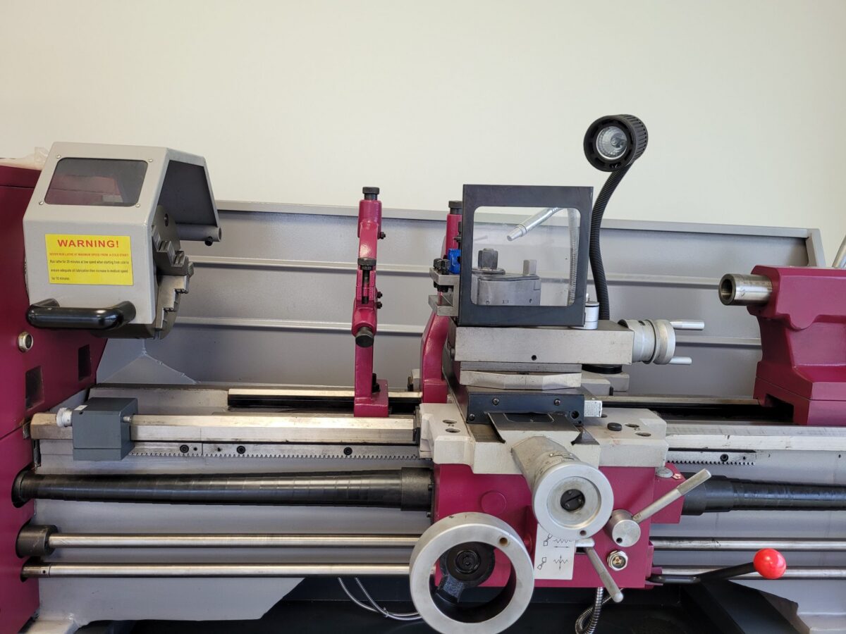 MAC-TOOL ONW-400 x 1000 Metaaldraaibank (380V) + DRO + snelwisselaar - Afbeelding 7