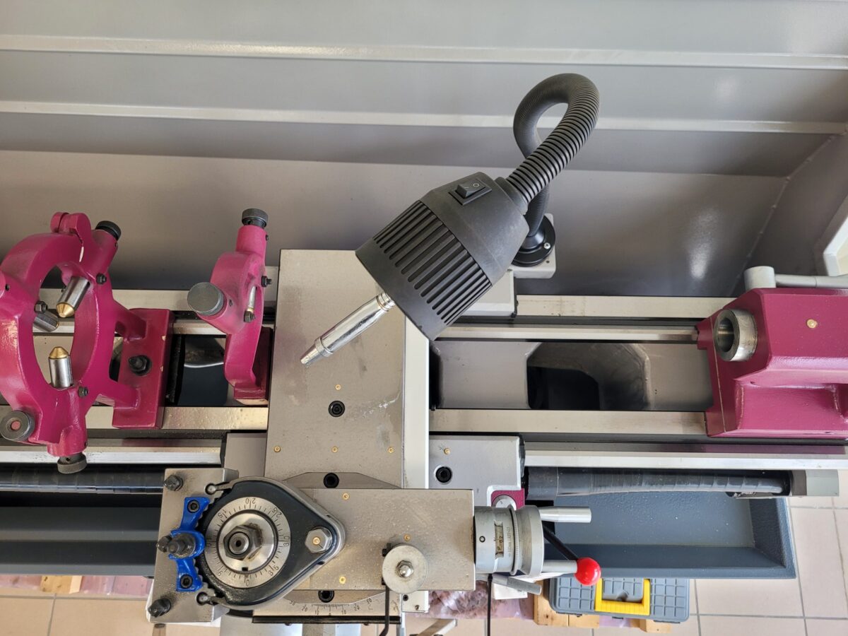 MAC-TOOL ONW-400 x 1000 Metaaldraaibank (380V) + DRO + snelwisselaar - Afbeelding 15
