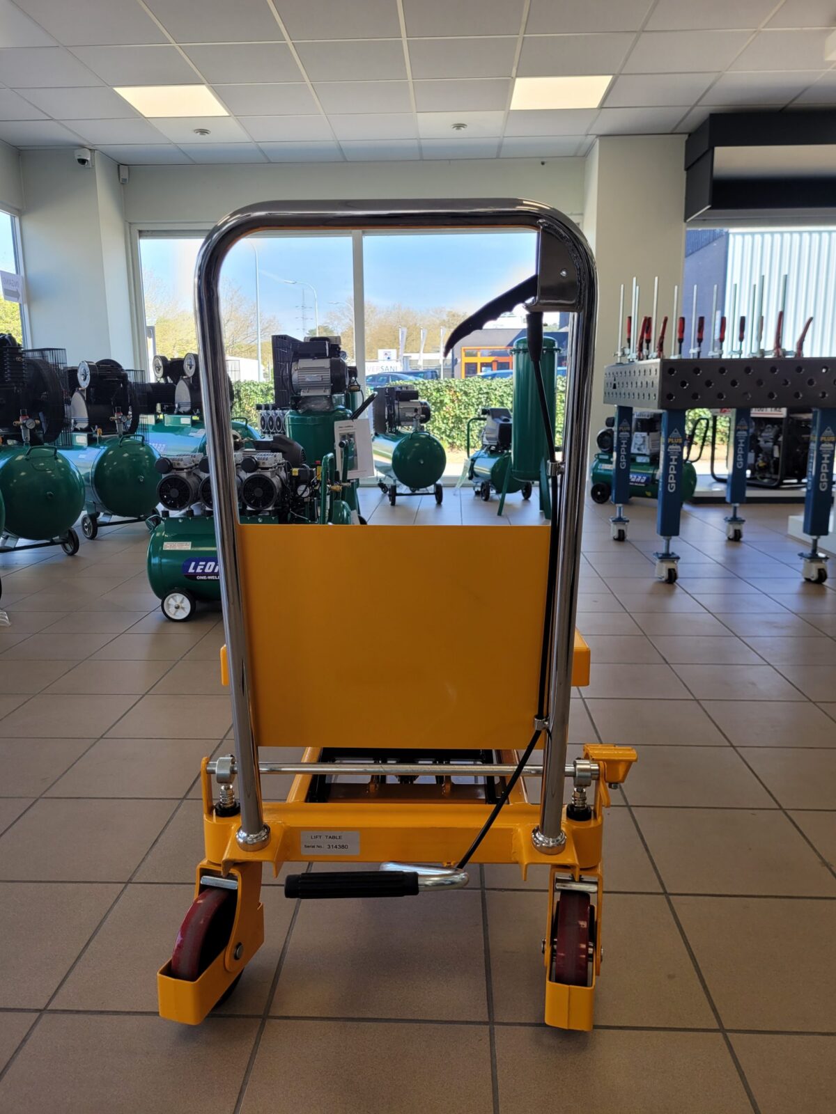 Hydraulische tafel ONW SP800 (800 kg) - Afbeelding 4