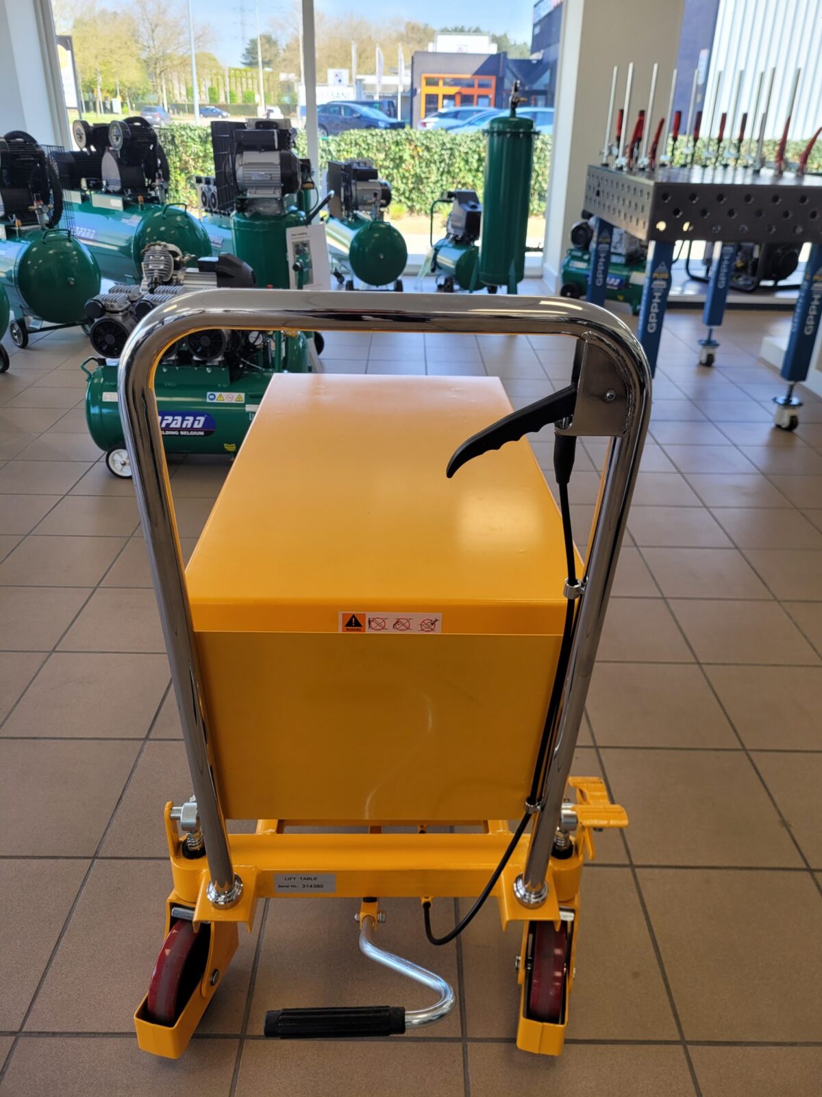 Hydraulische tafel ONW SP800 (800 kg) - Afbeelding 9