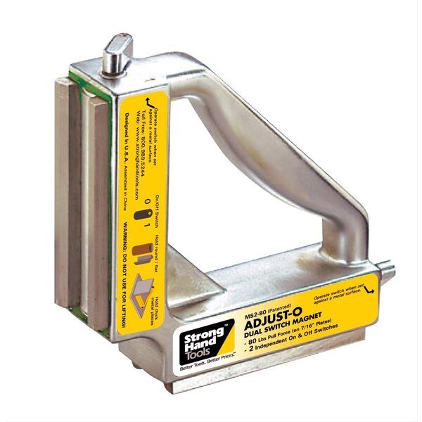 Adjust-O 90° lasmagneet met dubbele schakelaar