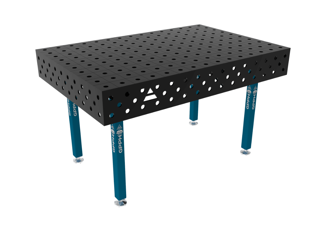 traditional-welding-table-eco-1500x1000-standard-legs TRADITIONAL WELDING TABLE TWT.ECO.150 x 100 - Afbeelding 1