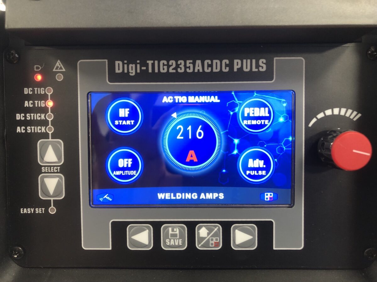 FREE profi inverter DIGI-TIG 235 ACDC LCD (230V) - Afbeelding 5