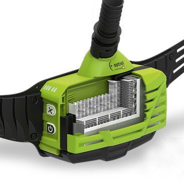 Optrel e3000x verse lucht motor incl. lader, batterij, riem, slang, filter + tas - Afbeelding 5