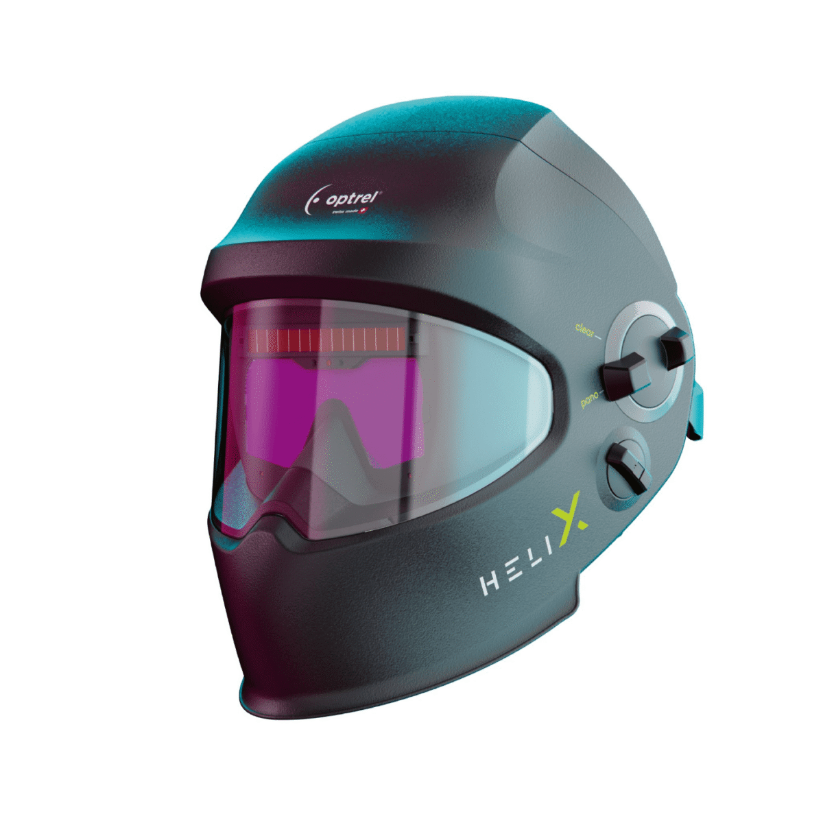 Optrel Swiss Air + Cpanel + Helix 2.5 zwart + helm + tas - Afbeelding 6
