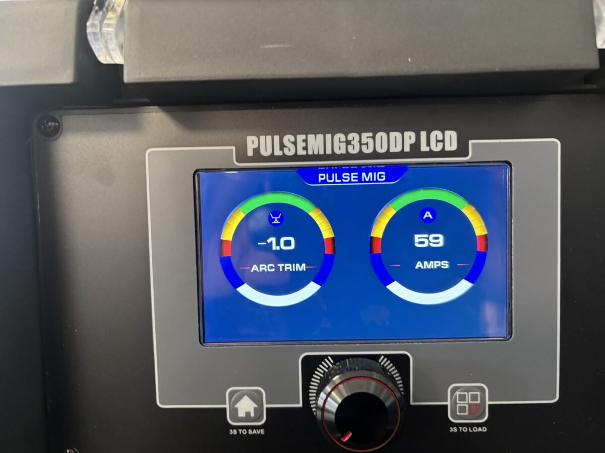 FREE profi inverter PULSE MIG 350DP LCD met waterkoeling (10m tussenpakket) 400V - Afbeelding 6